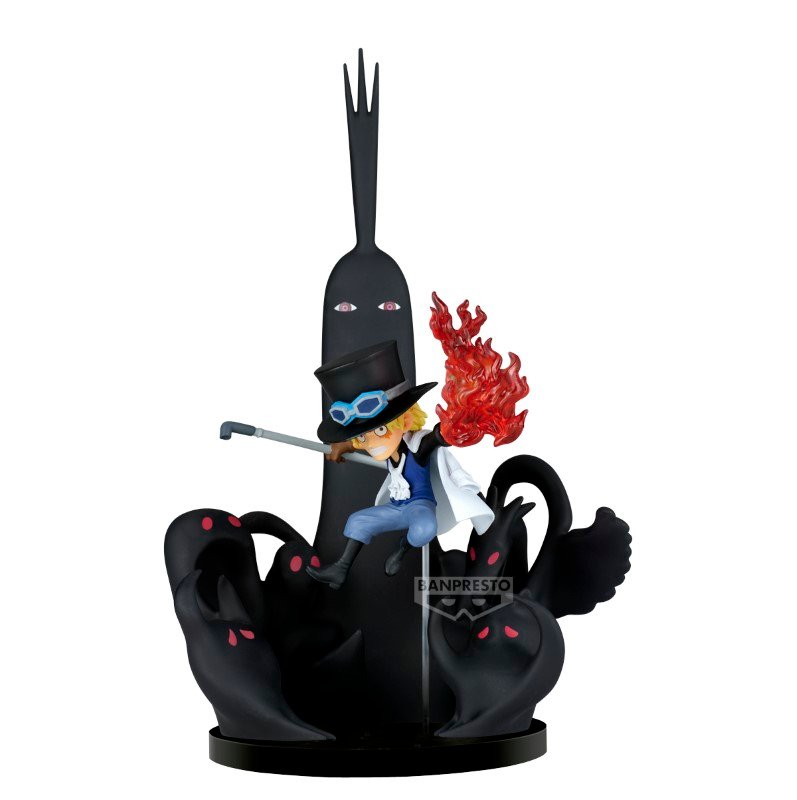 One Piece Wcf Special Sabo Vs Five Elders & Imu 14cm - one-piece - Figurines